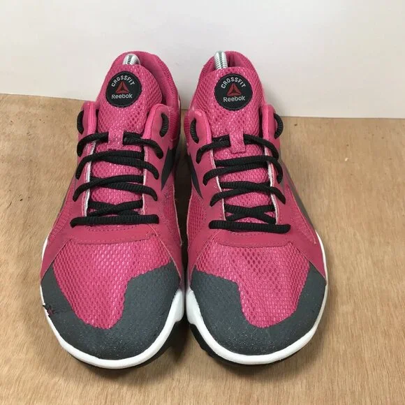 Reebok Crossfit Women Size 9.5Pink Training Lace Up Shoes U Form 023501 - Picture 2 of 9